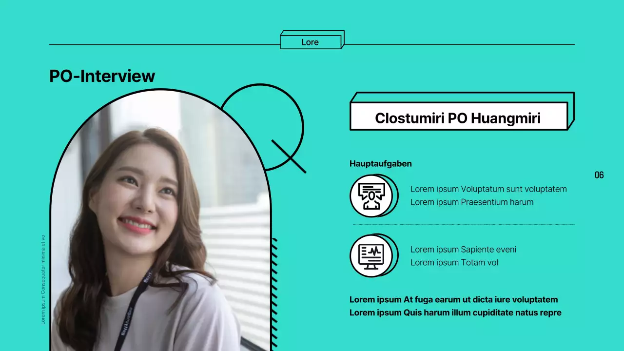 Bunte, umrandete Berichte zur Berufserkundung