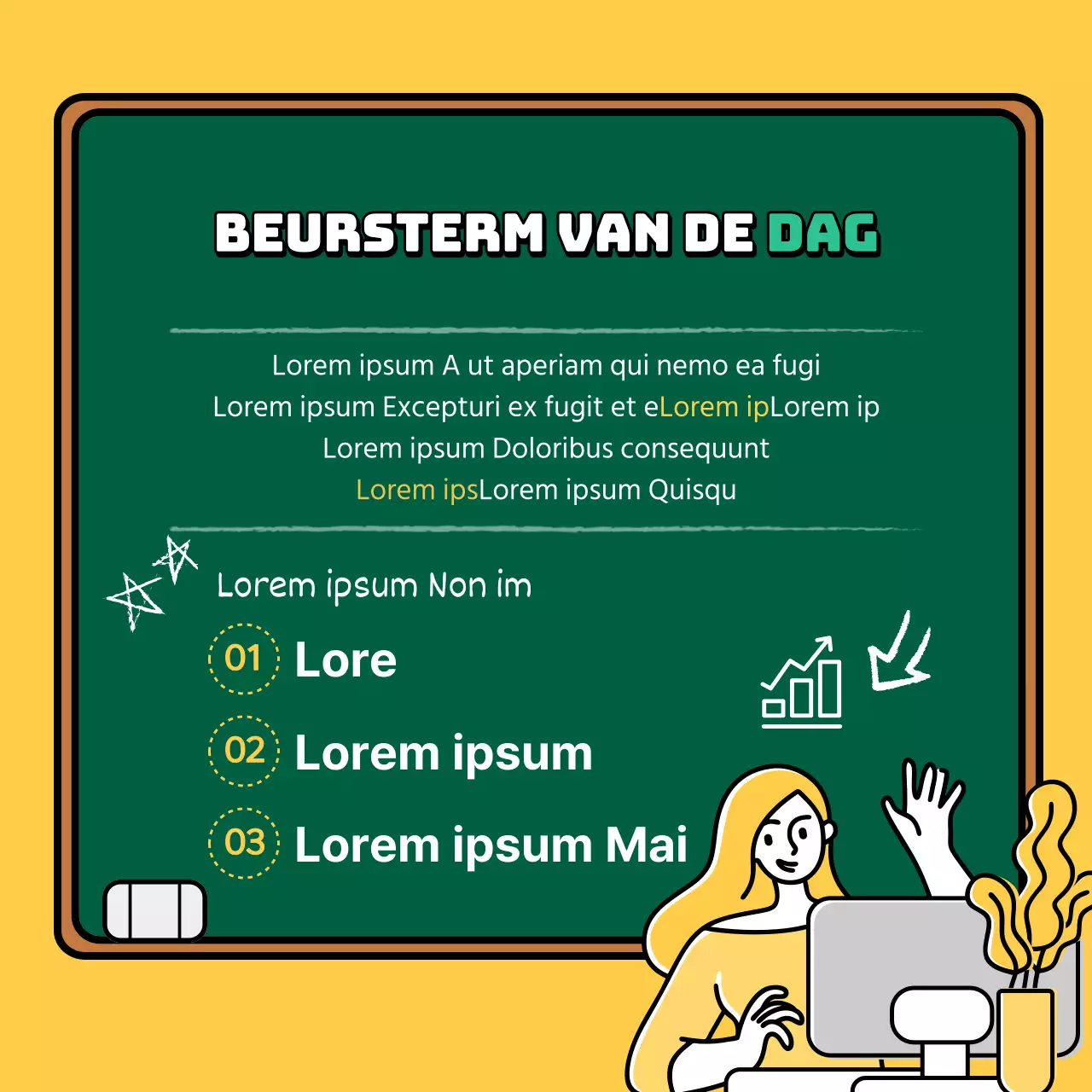 Aandelenvoorwaarden in geel EffectenkaartNieuws