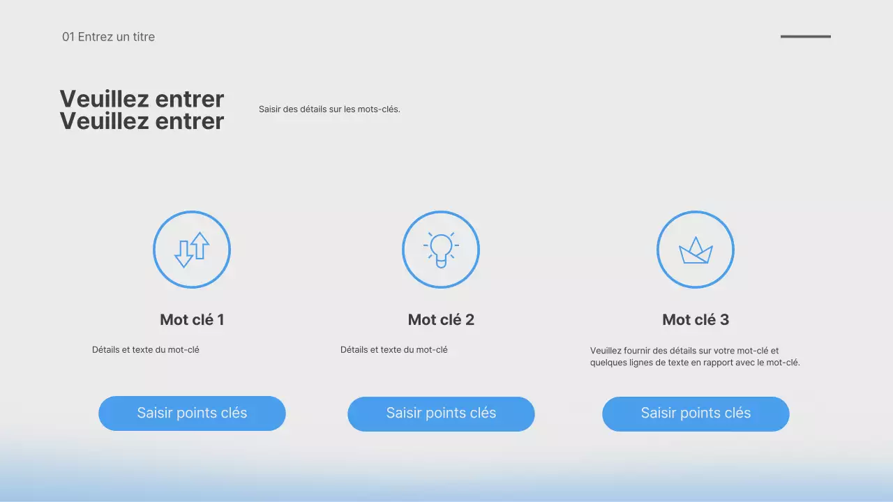 Présentation d'un dégradé flou