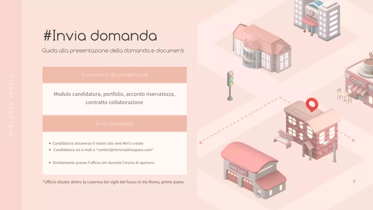 rosa 3d concetto tridimensionale creatore locale guida al reclutamento