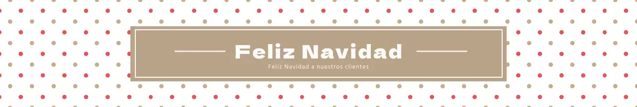 Papel de regalo navideño de lunares