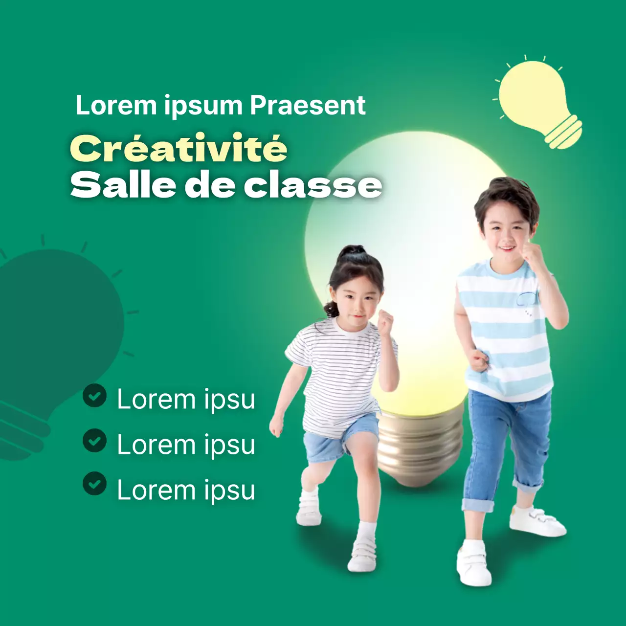 L'imagination de mon enfant