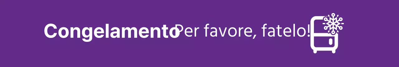 Viola Blu Giallo Intenso Guida al congelamento