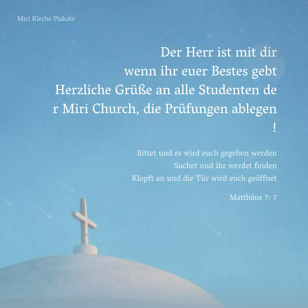 Jubel für den Prüfling Foto Konzept Wortkarte