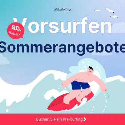 Blau Cool Surfen Illustration Surfen Deals Social Media