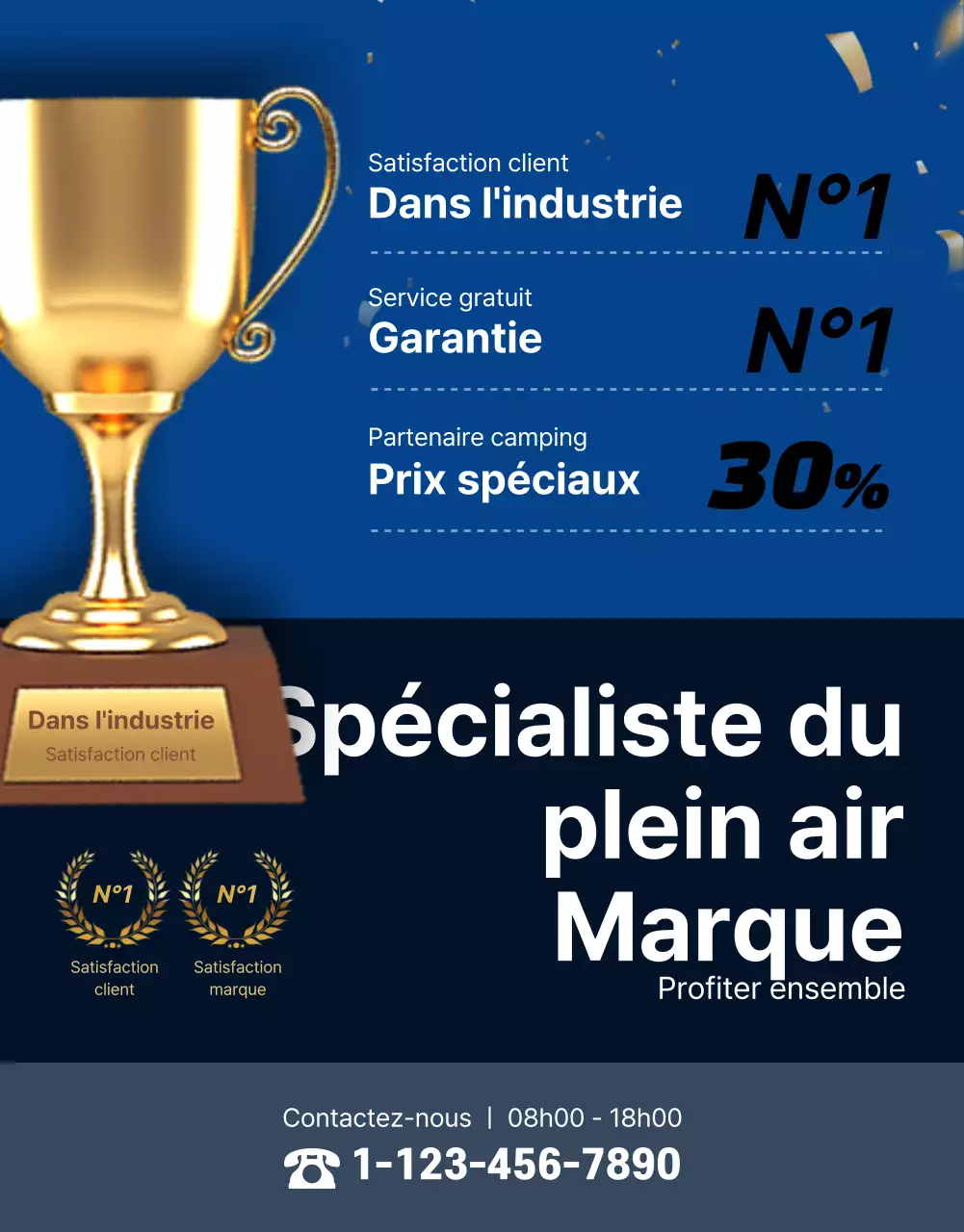 Vente de matériel de camping