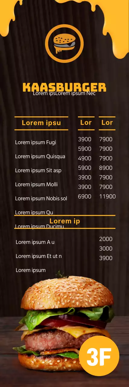 Promoot je hamburger