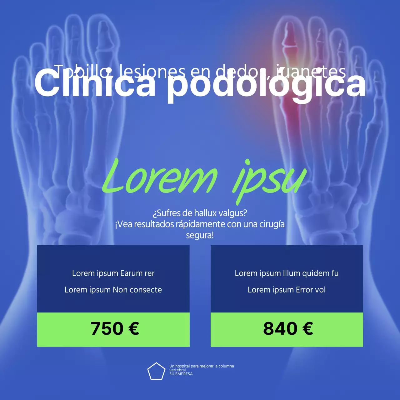 Clínica podológica