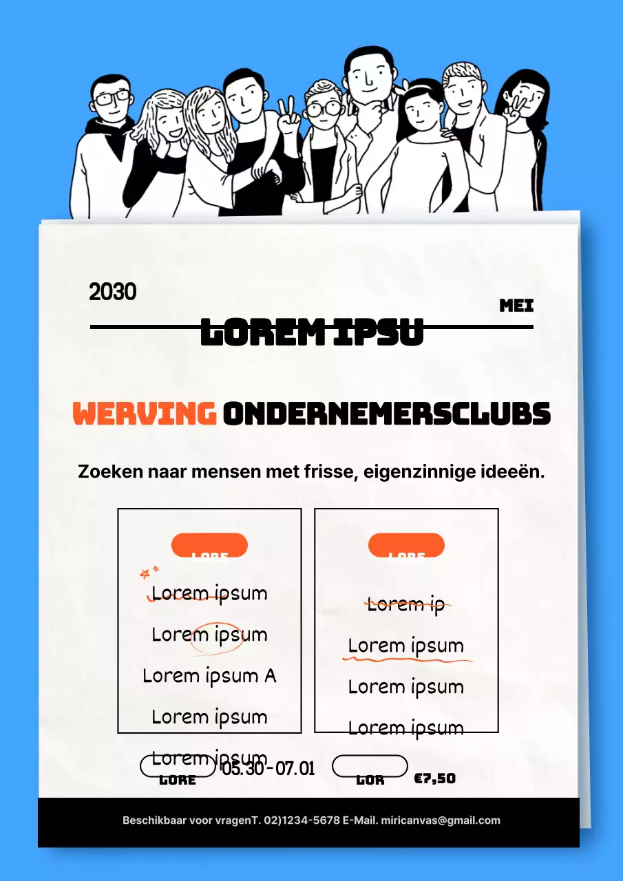 Werving van ondernemersclubs