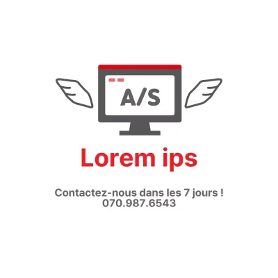 Autocollants d'échange et de remboursement