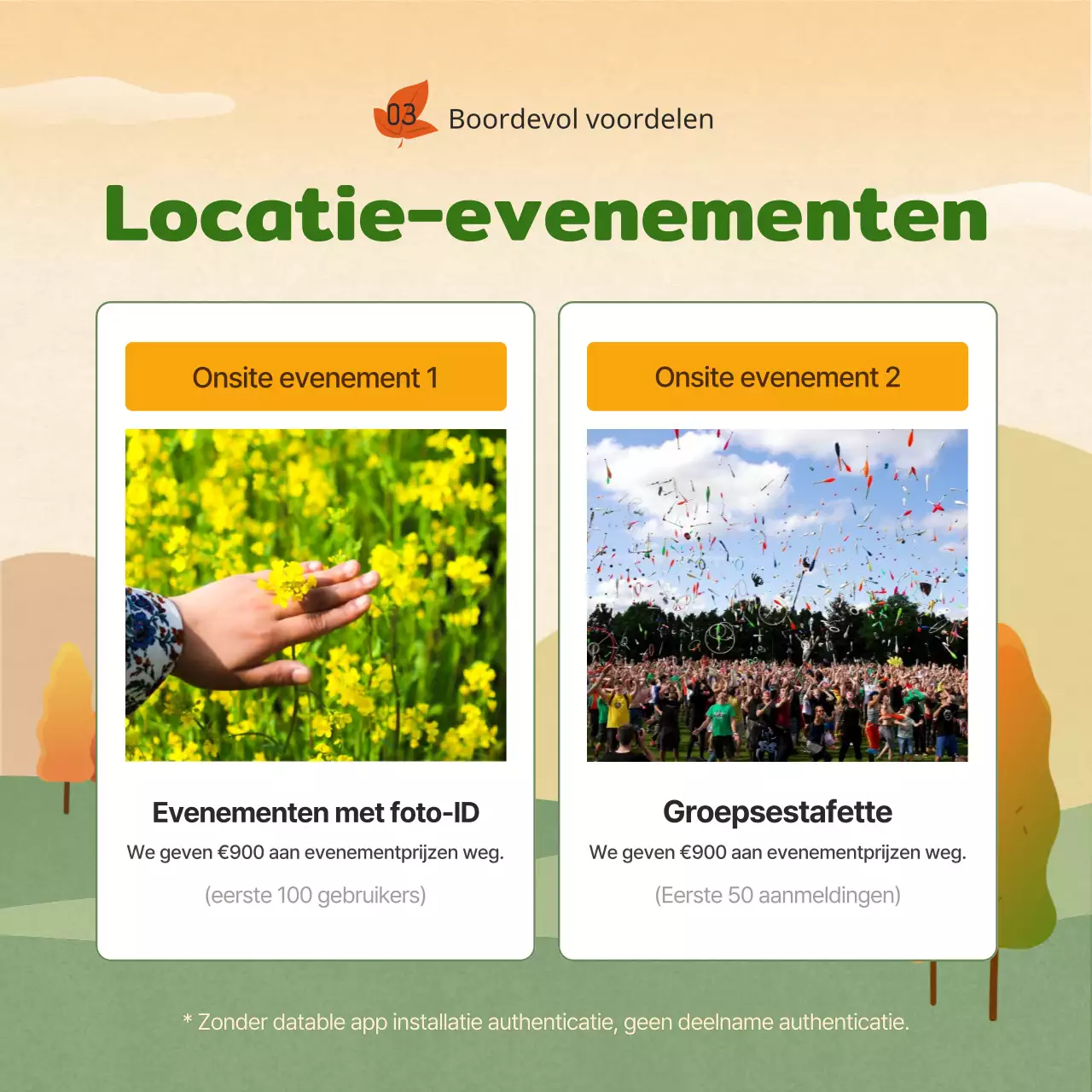 Gele Oranje Groene Herfst Uitdaging Gids