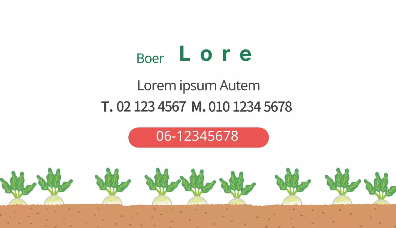 Groene illustratie schattige producten