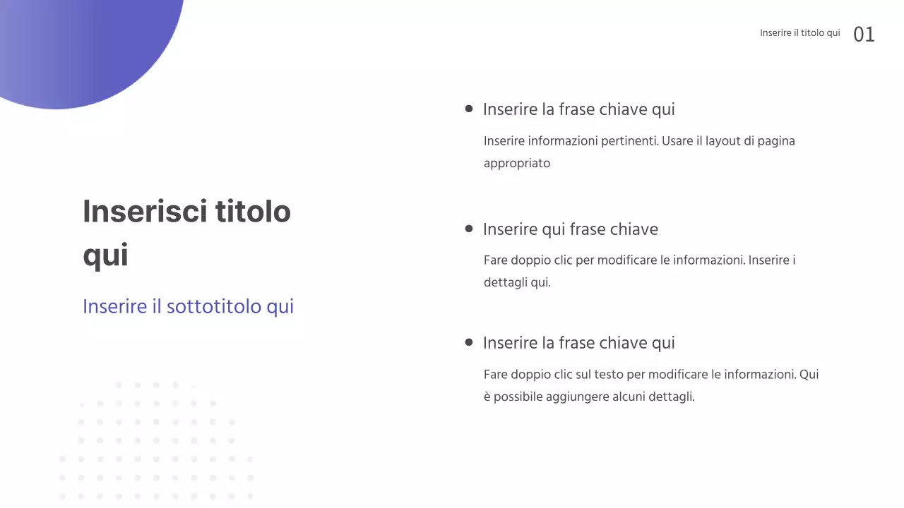 Presentazioni per seminari