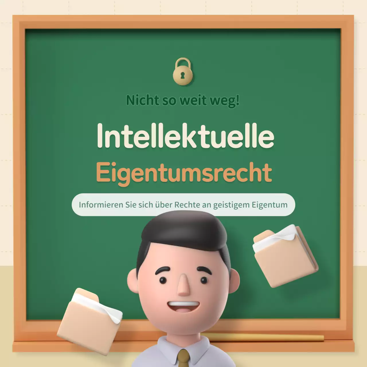 Einführung in beige, 3D, stereoskopische IPRs