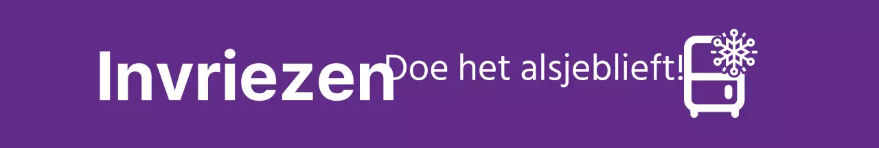 Paars Blauw Geel Intense Vriesgids