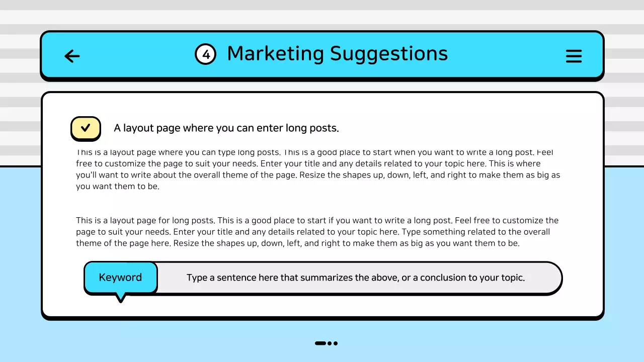 Blue Modern Marketing Report Document Presentation