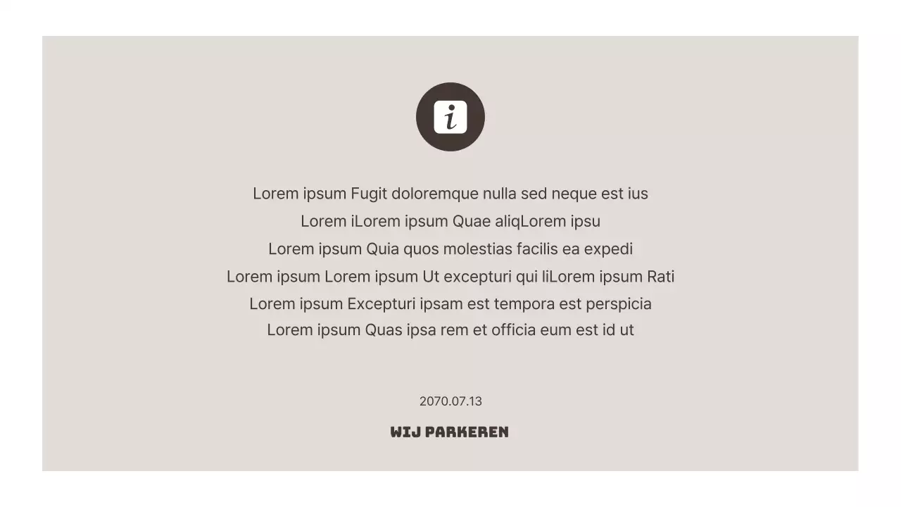 Eenvoudige bruine en witte investeringsprospectus voor commercieel vastgoed