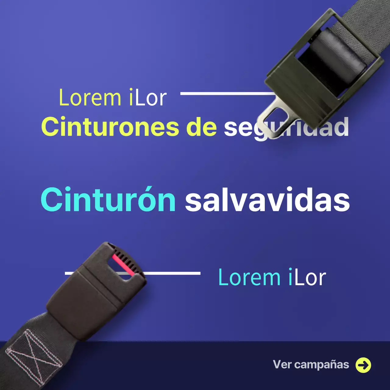 Cinturones de seguridad