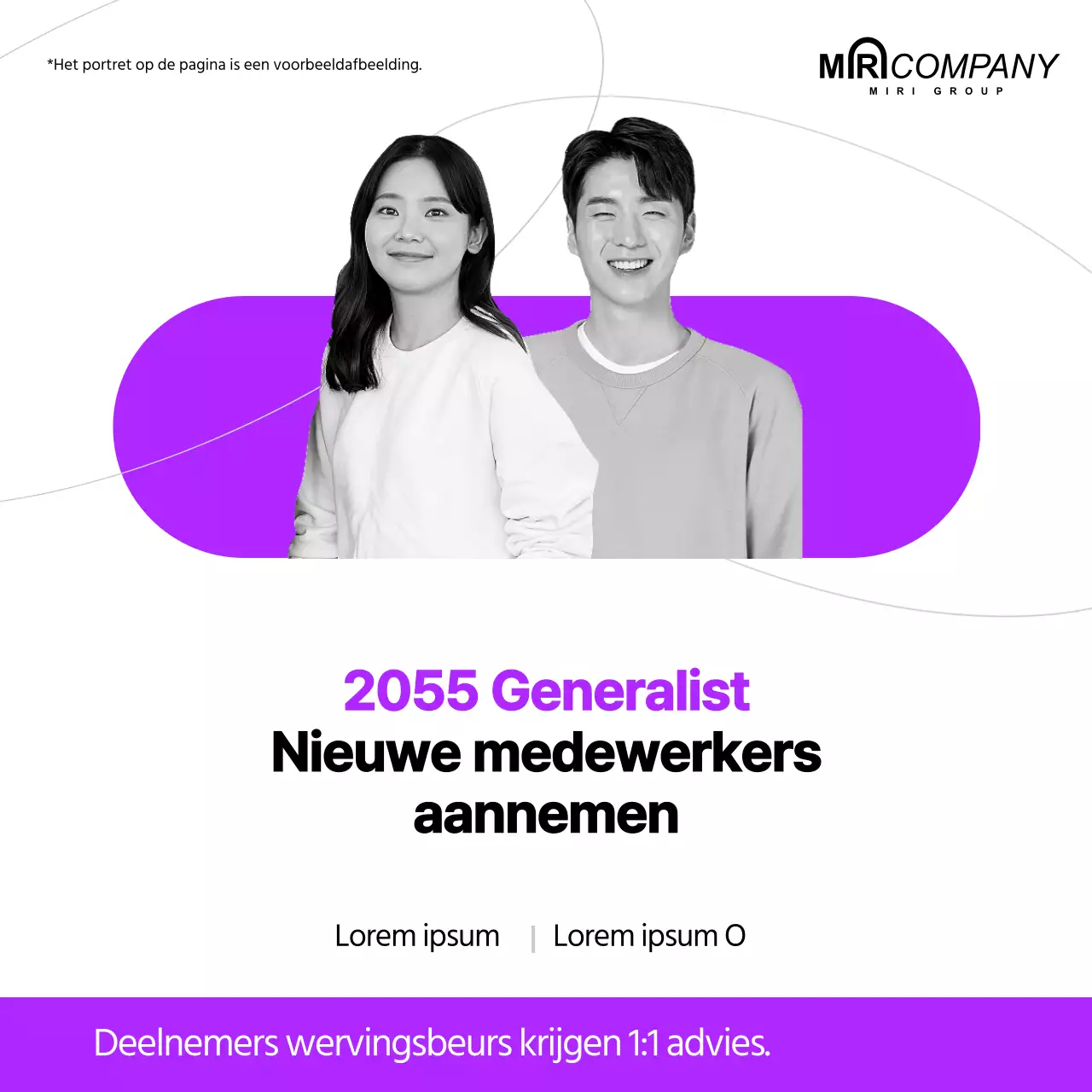 Een strakke, paarse en grijze gids voor het aannemen van nieuwe medewerkers