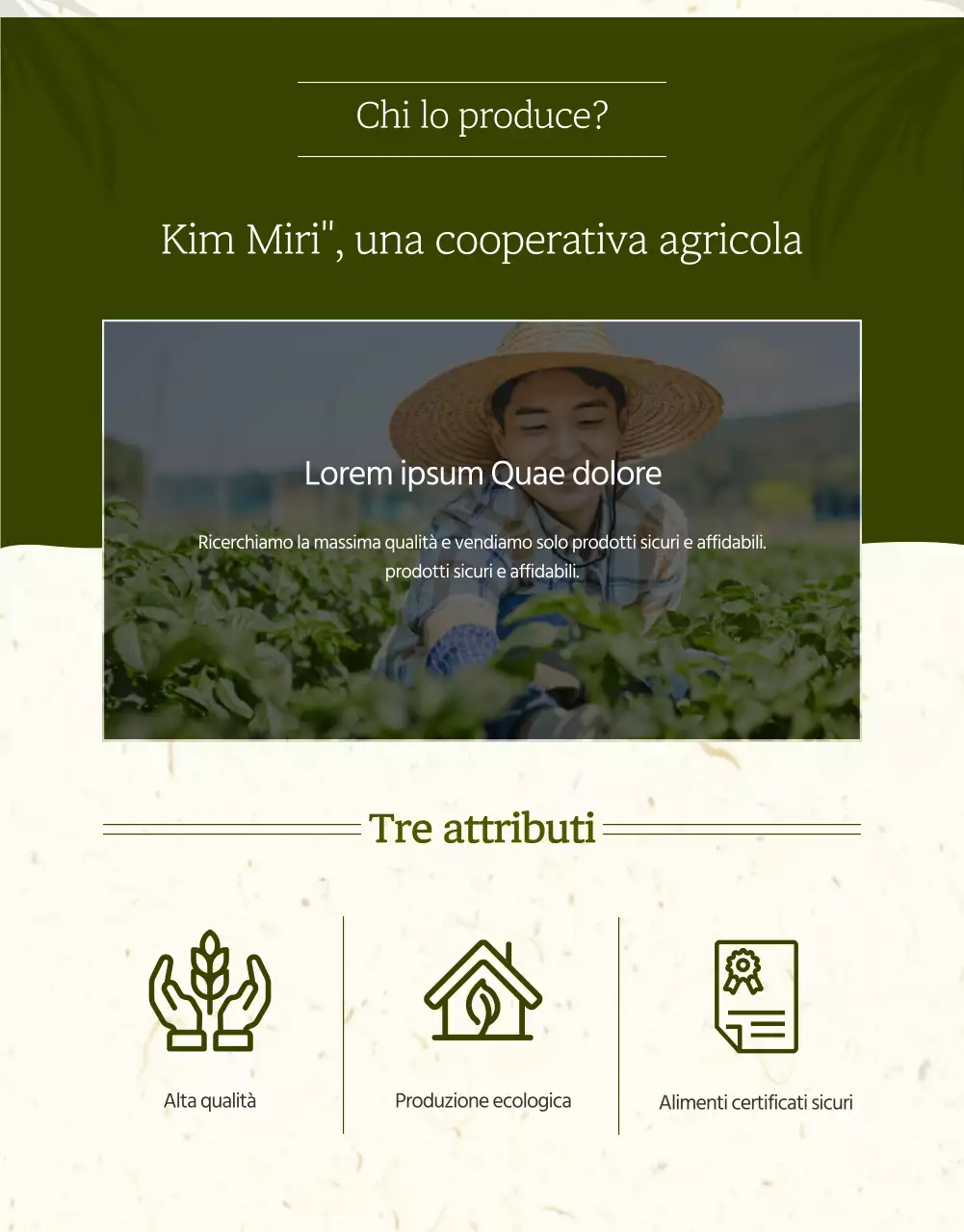 Pagina dettagliata di Green, Healthy Foods