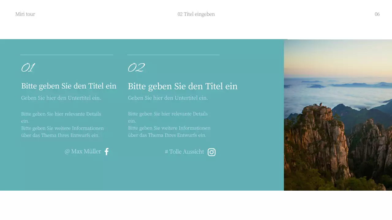 Präsentationen zum Thema Reisen