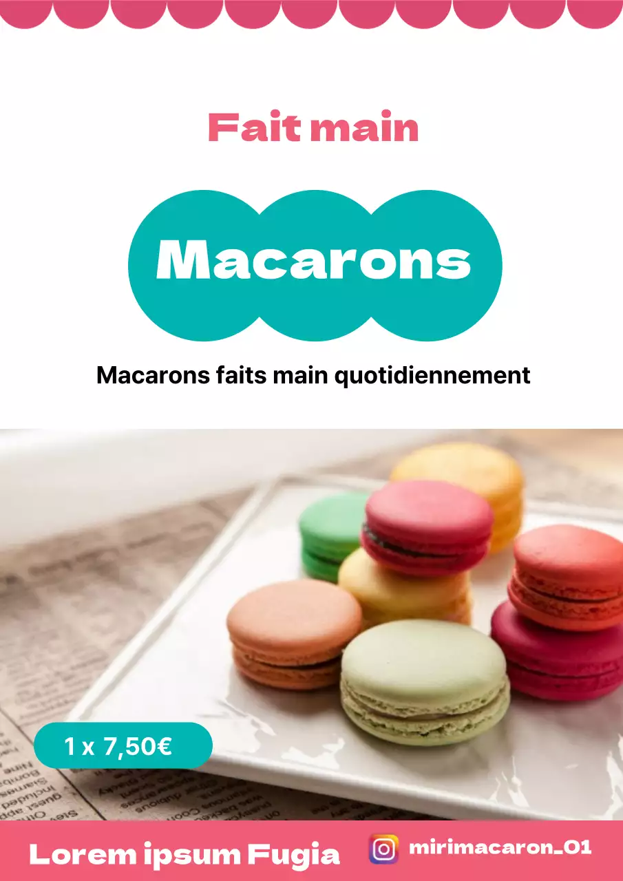 42899_Promouvoir un menu de macarons faits maison