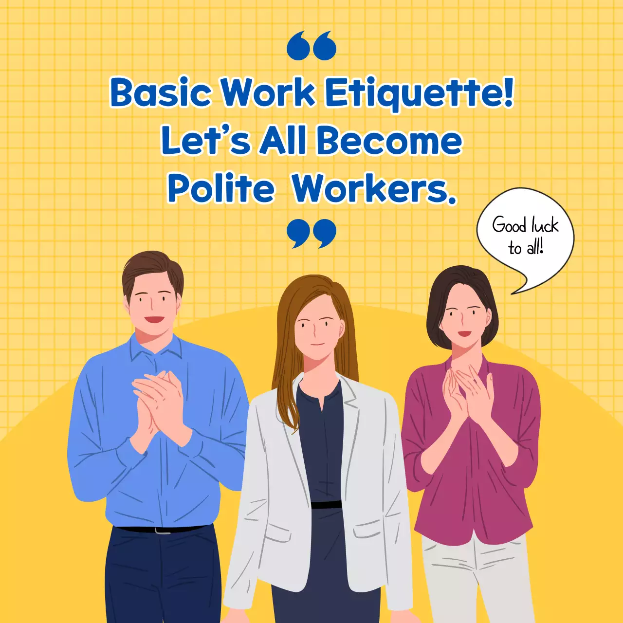 Yellow Simple Work Guide Instagram Carousel