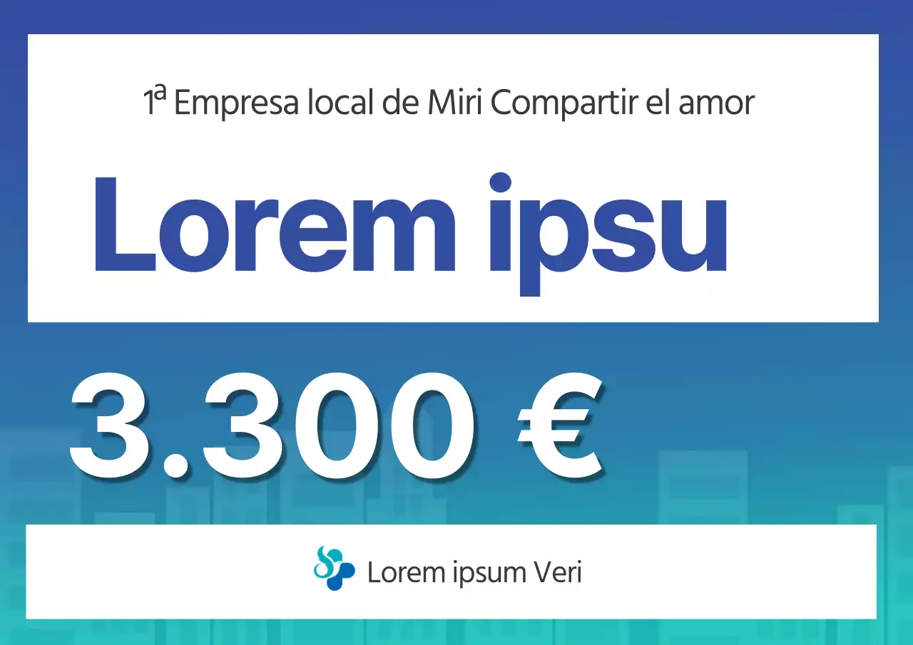 Azul Turquesa Texto limpio Resaltado Local Amor Compartido Ceremonia corporativa de donación