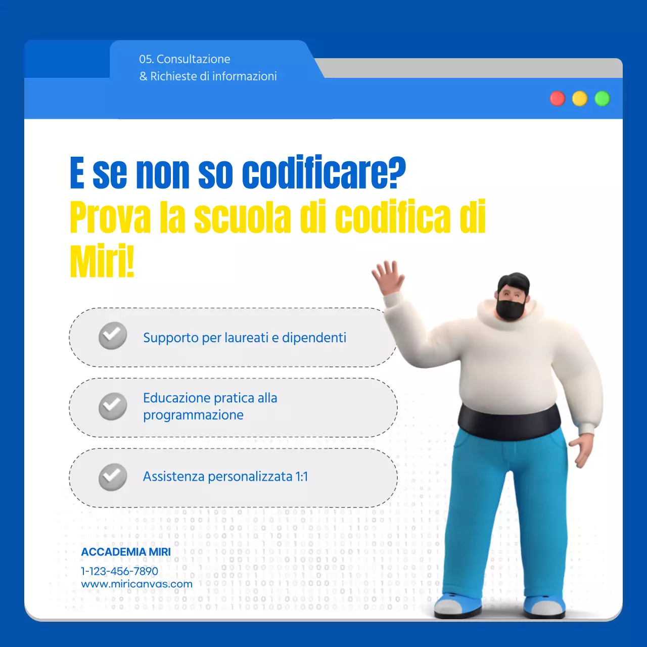 Evidenziare le immagini 3D in blu Introduzione al linguaggio di programmazione