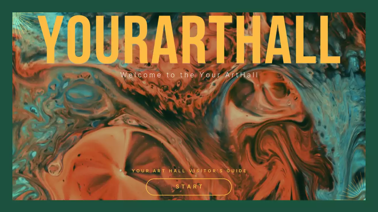 다채로운 추상 미술 가이드 프레젠테이션