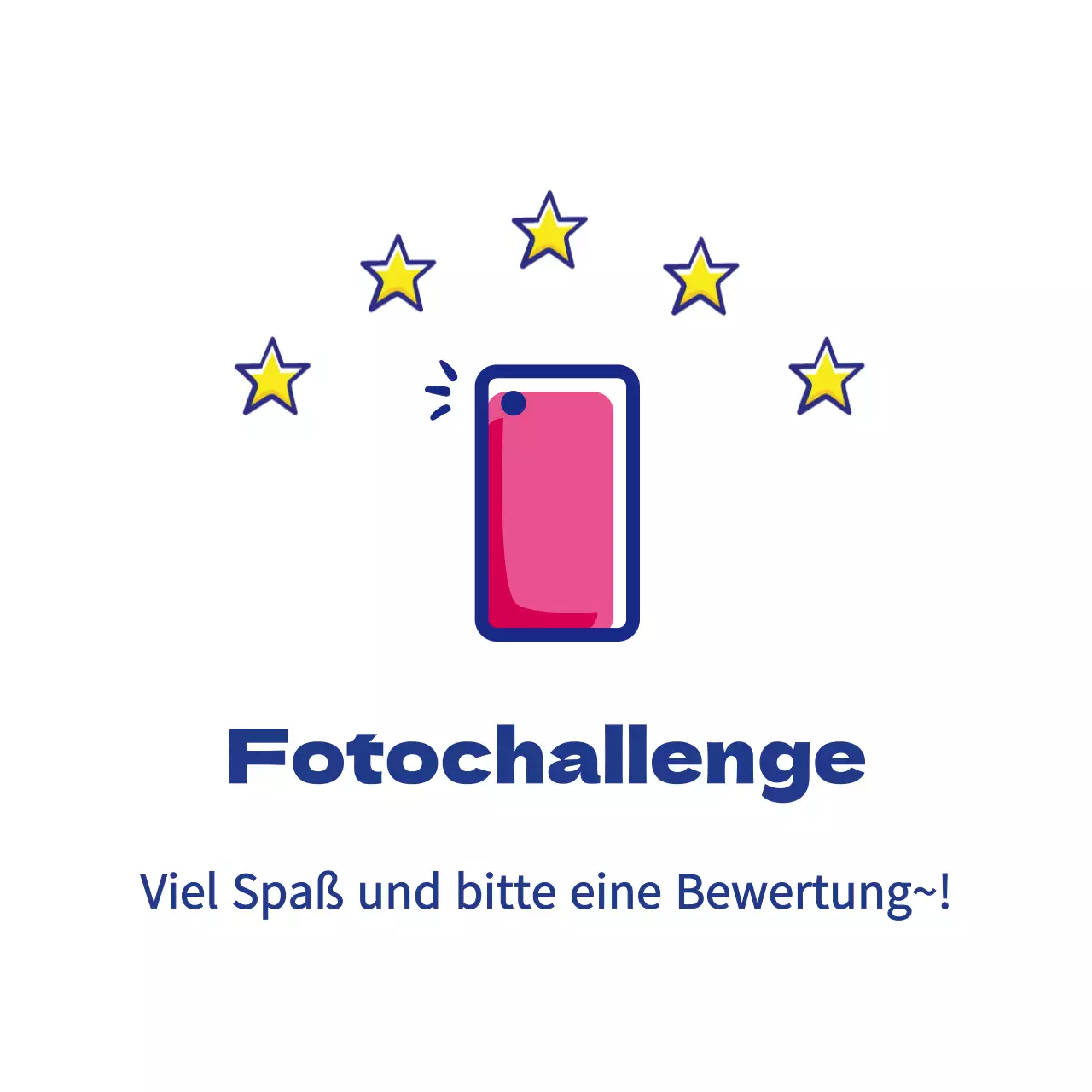 Foto-Review-Aufkleber