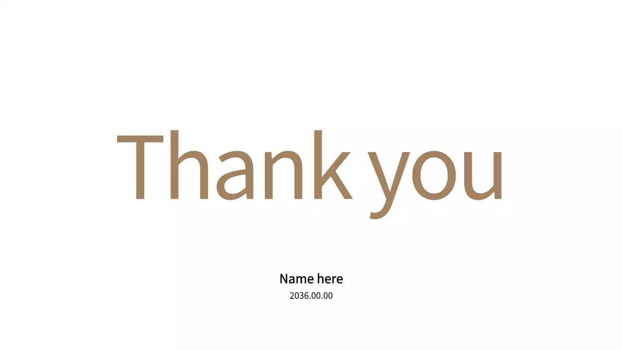 ベージュ シンプル ポートフォリオ 予定表 プレゼンテーション