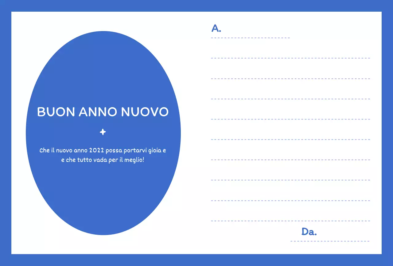 Blu e bianco rotondo carino tigre illustrazione concetto nuovo anno