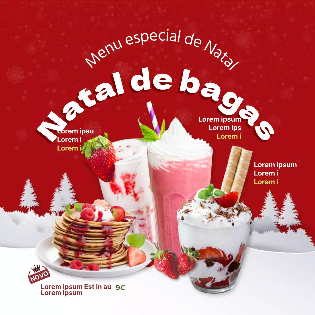 Bebidas de Natal