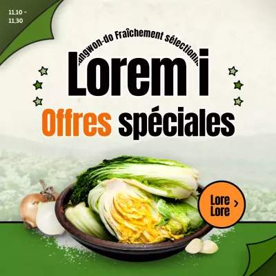 Remises sur le photoconcept vert