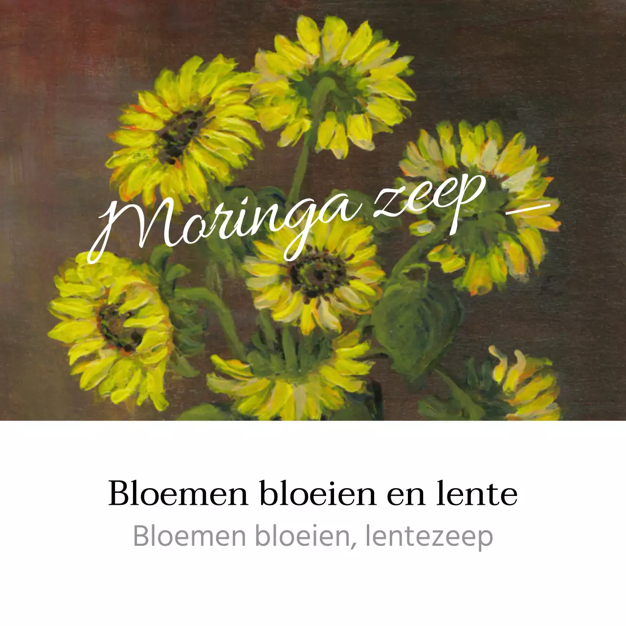 Wanneer de bloemen bloeien en de lente