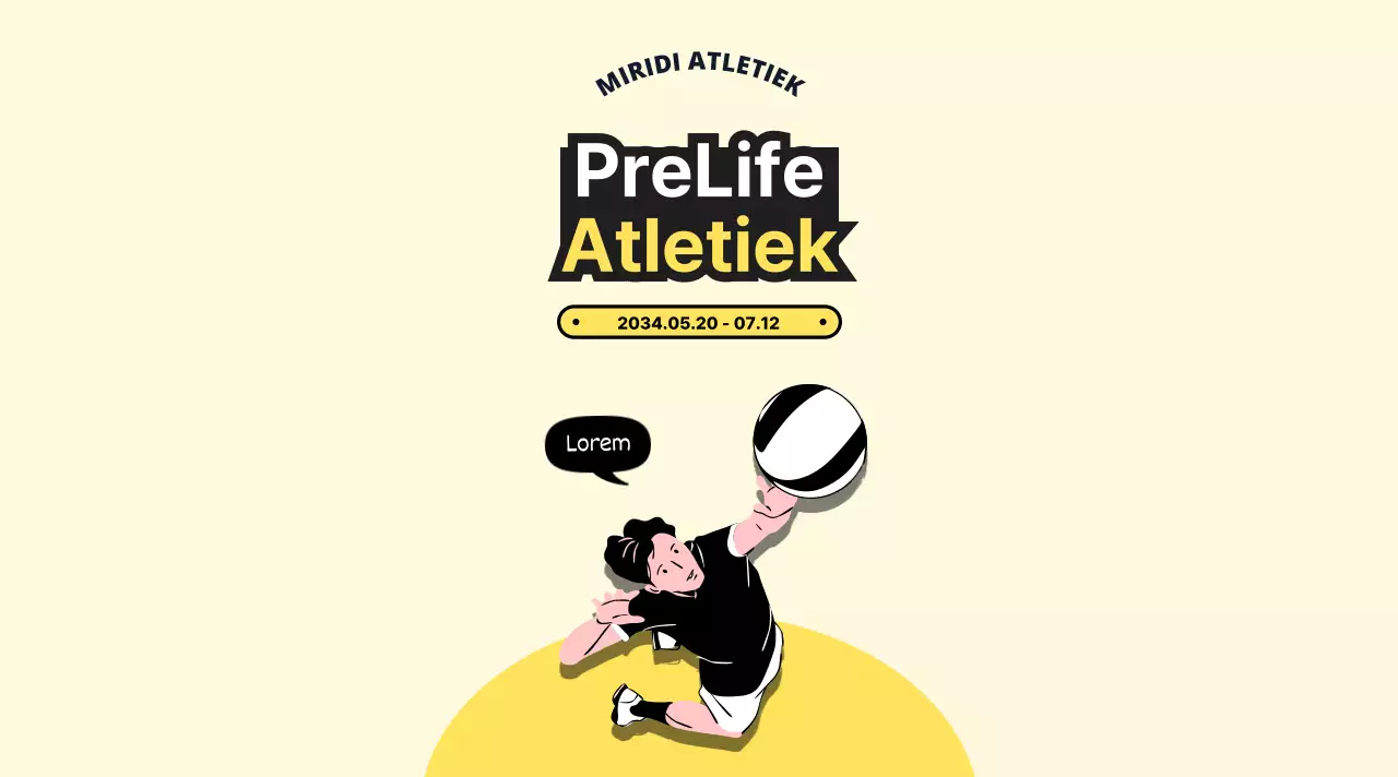 Een helder en energiek sportwaterlabel ontwerpen voor een sportevenement