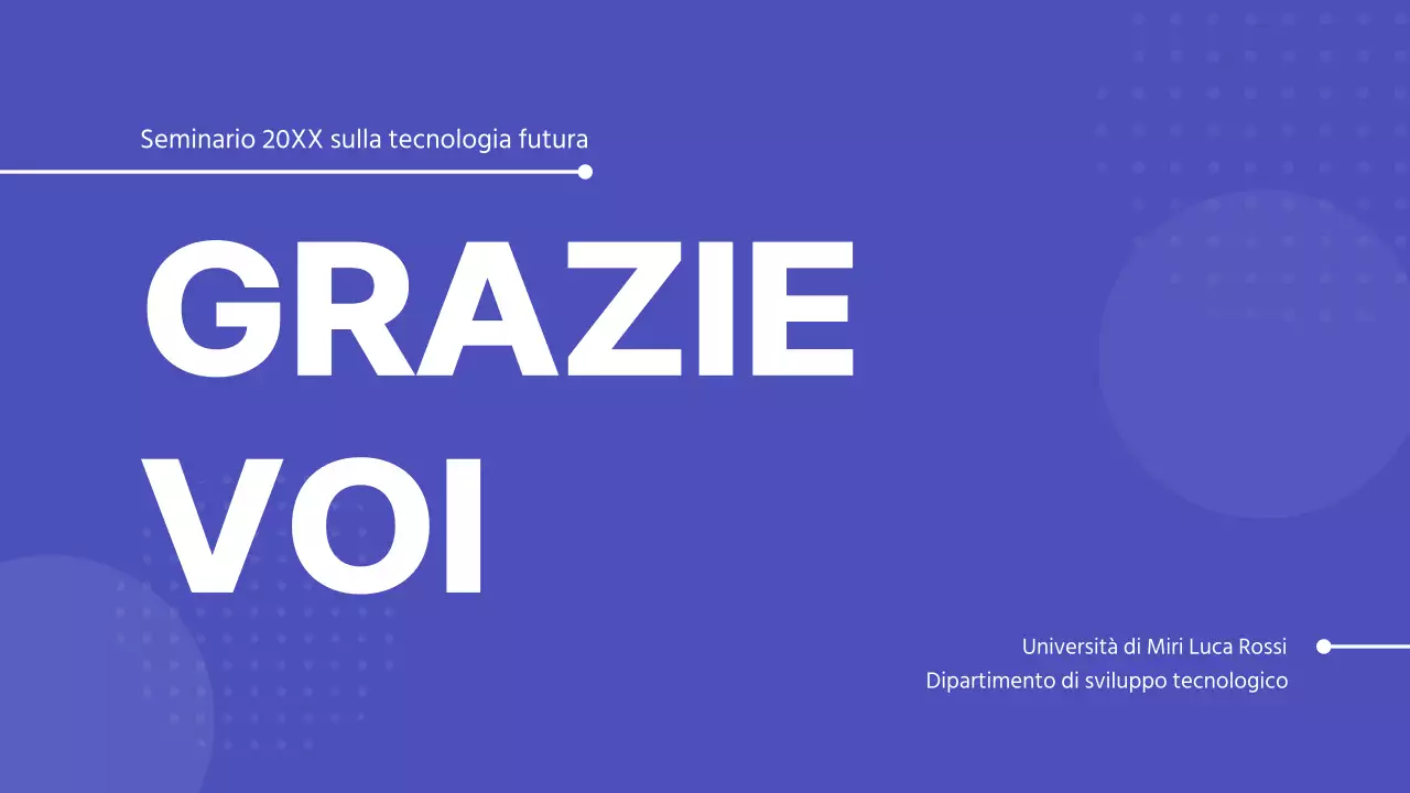 Presentazioni per seminari