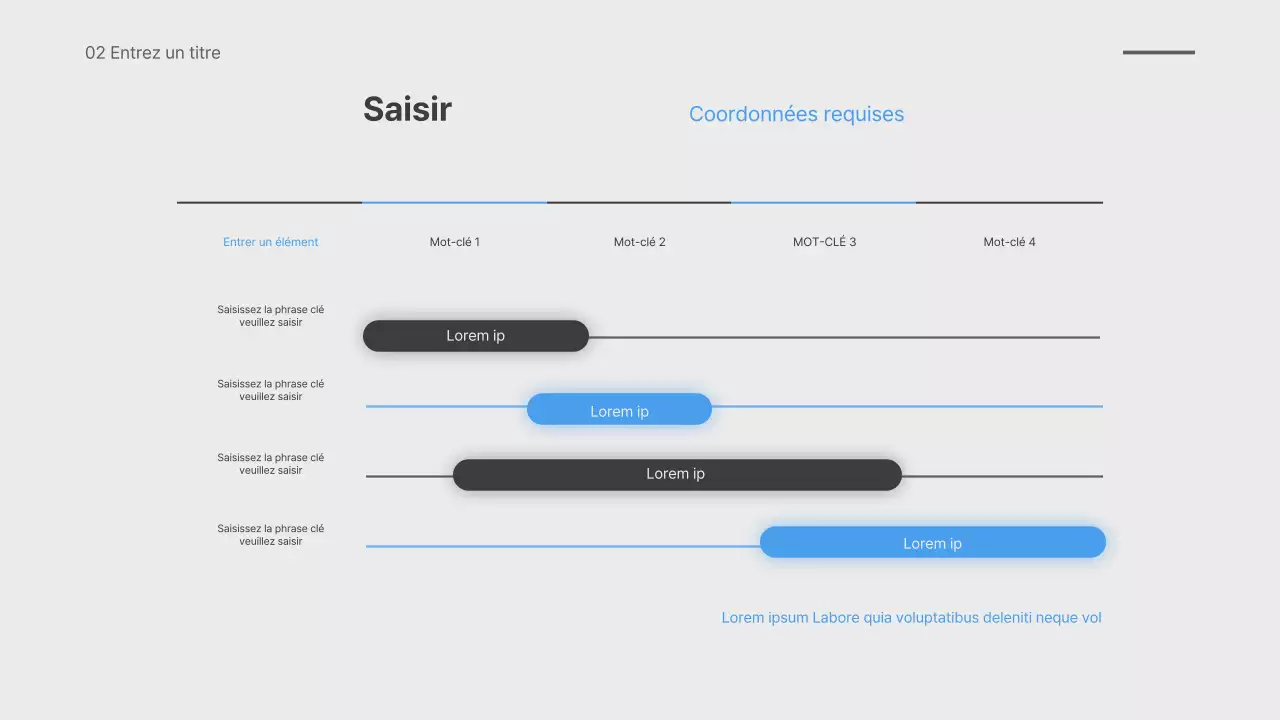 Présentation d'un dégradé flou