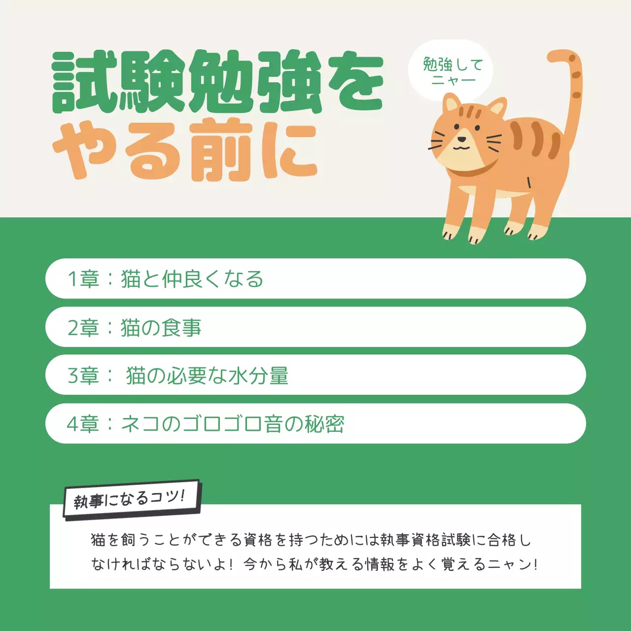 緑 かわいい 資格 資料 Instagram カルーセル