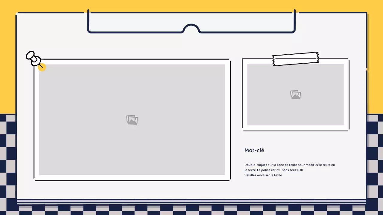 Présentation sur la conception d'icônes mignonnes et basiques en vert et jaune