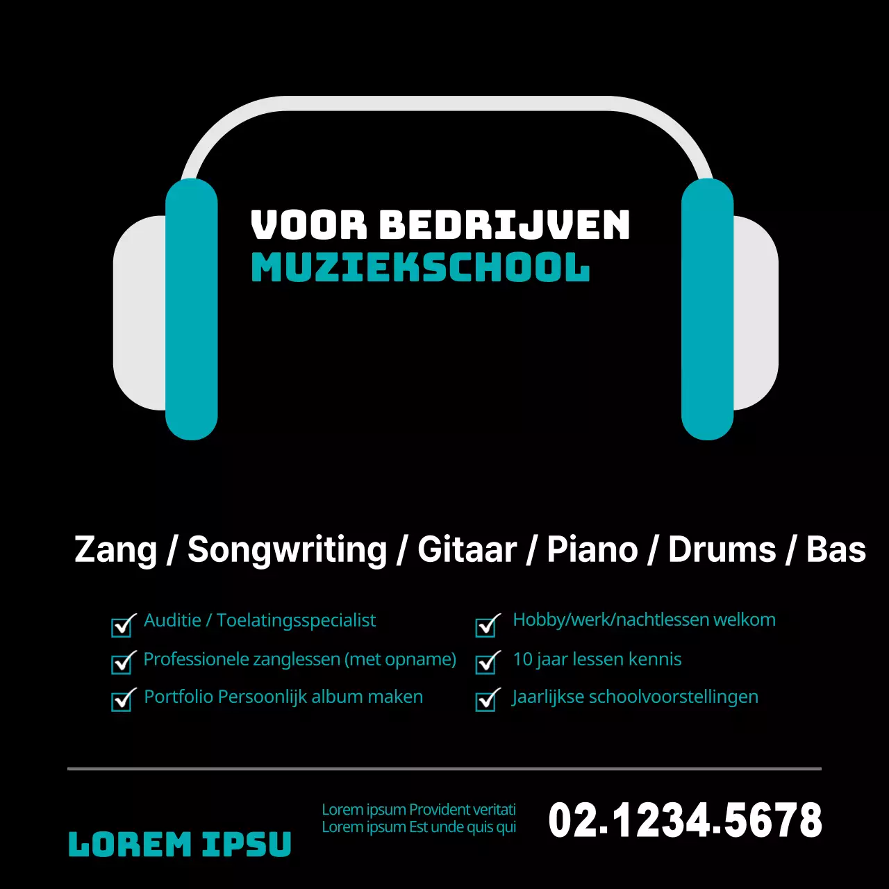 Muziek Conservatorium_Square Banner