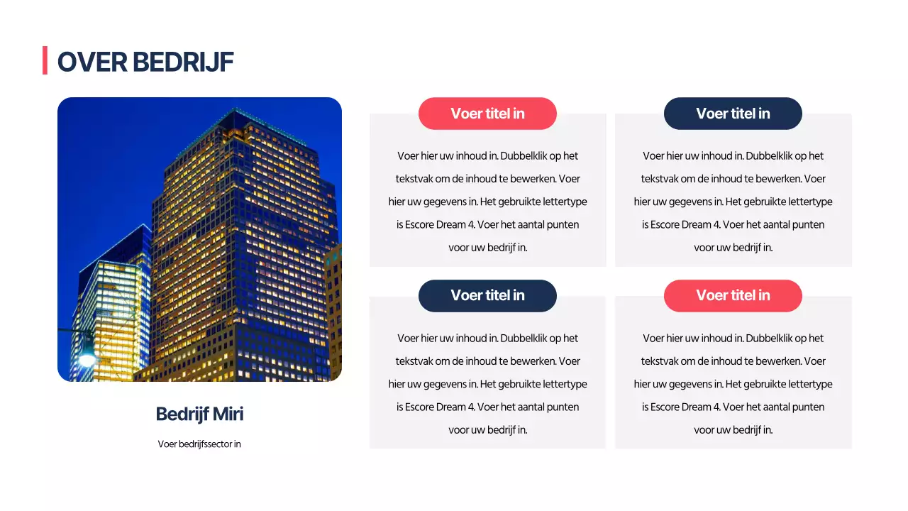 Zakelijke presentaties