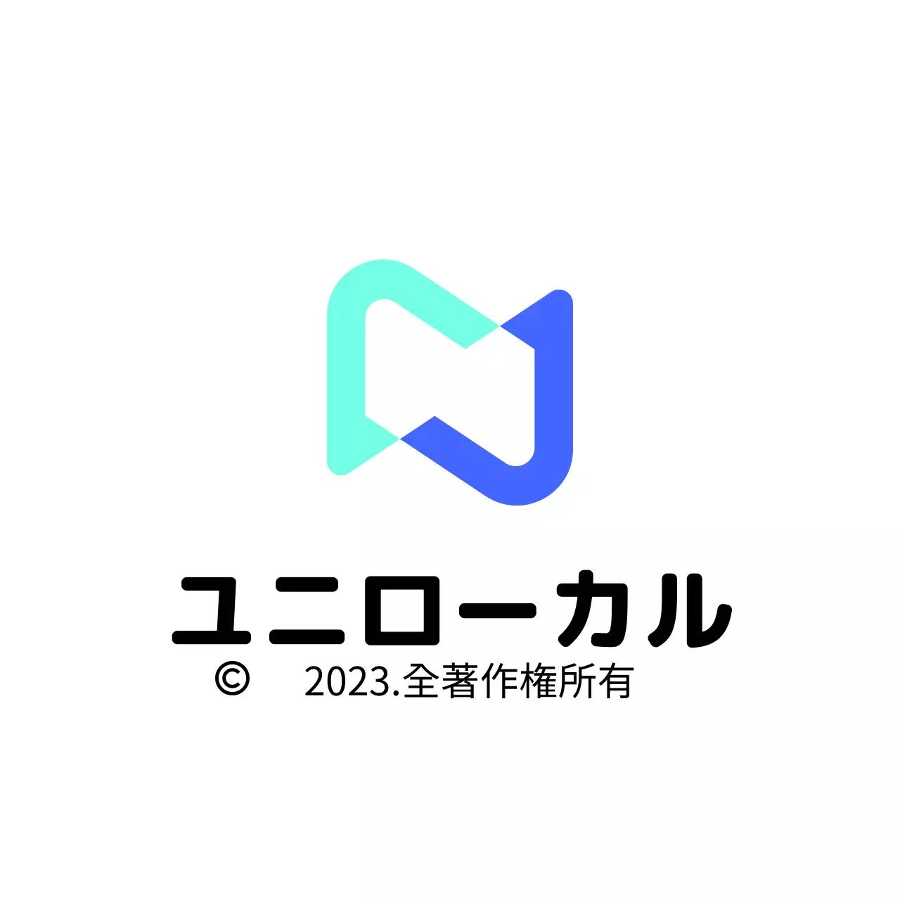 空色塊青のビジネス会社ロゴ