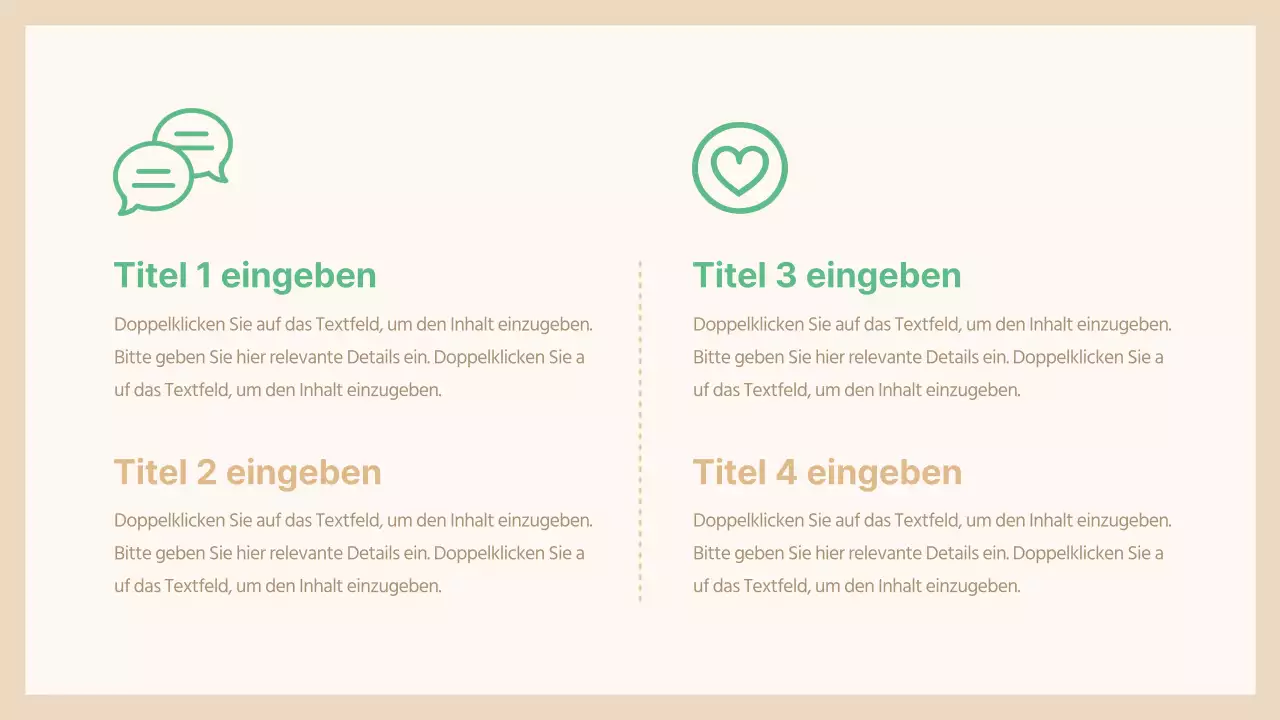 Präsentation für Haustiere