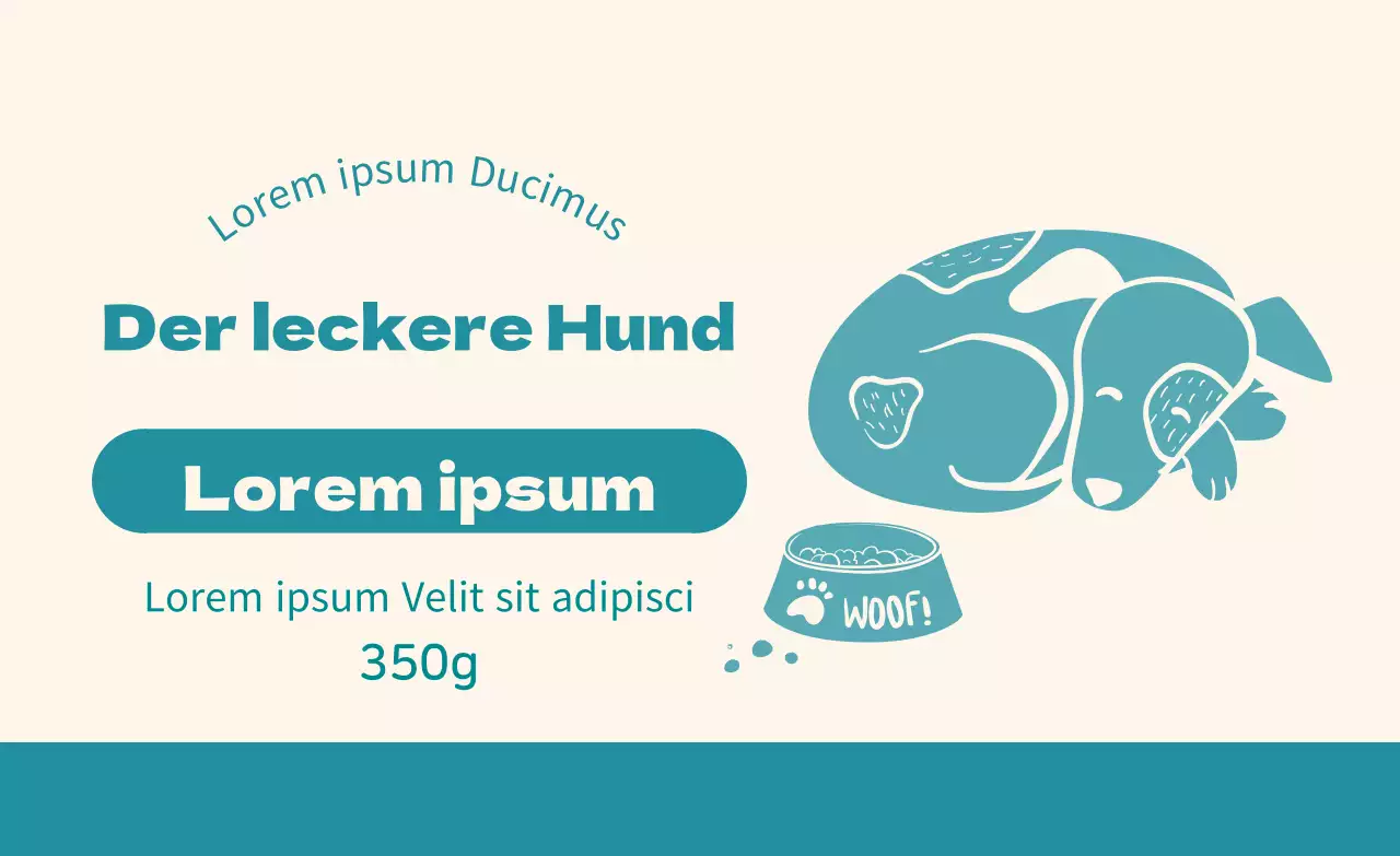 Mit Minze illustrierte Etiketten für selbstgemachte Leckereien