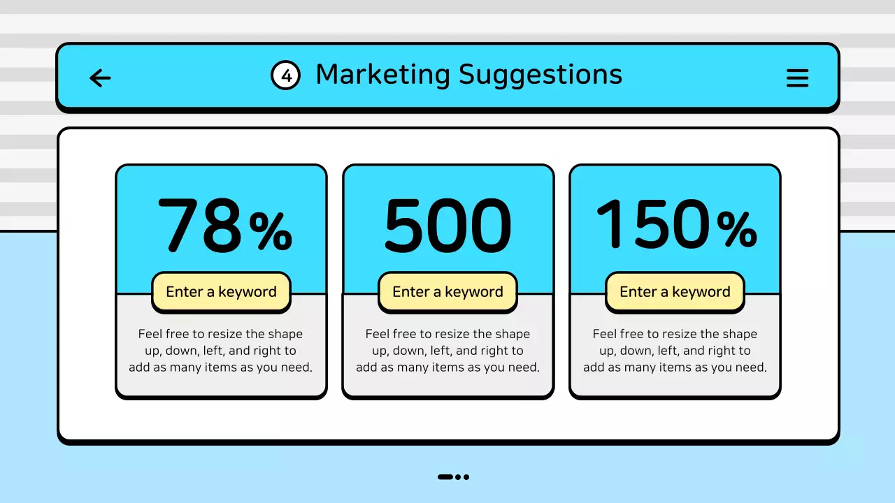 Blue Modern Marketing Report Document Presentation