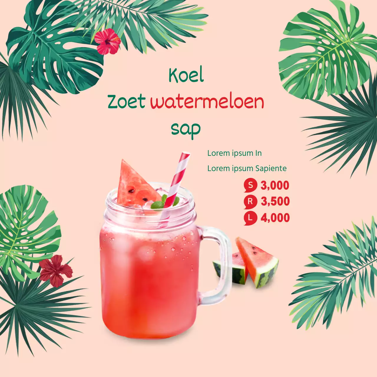 Café Zomerdrankjes