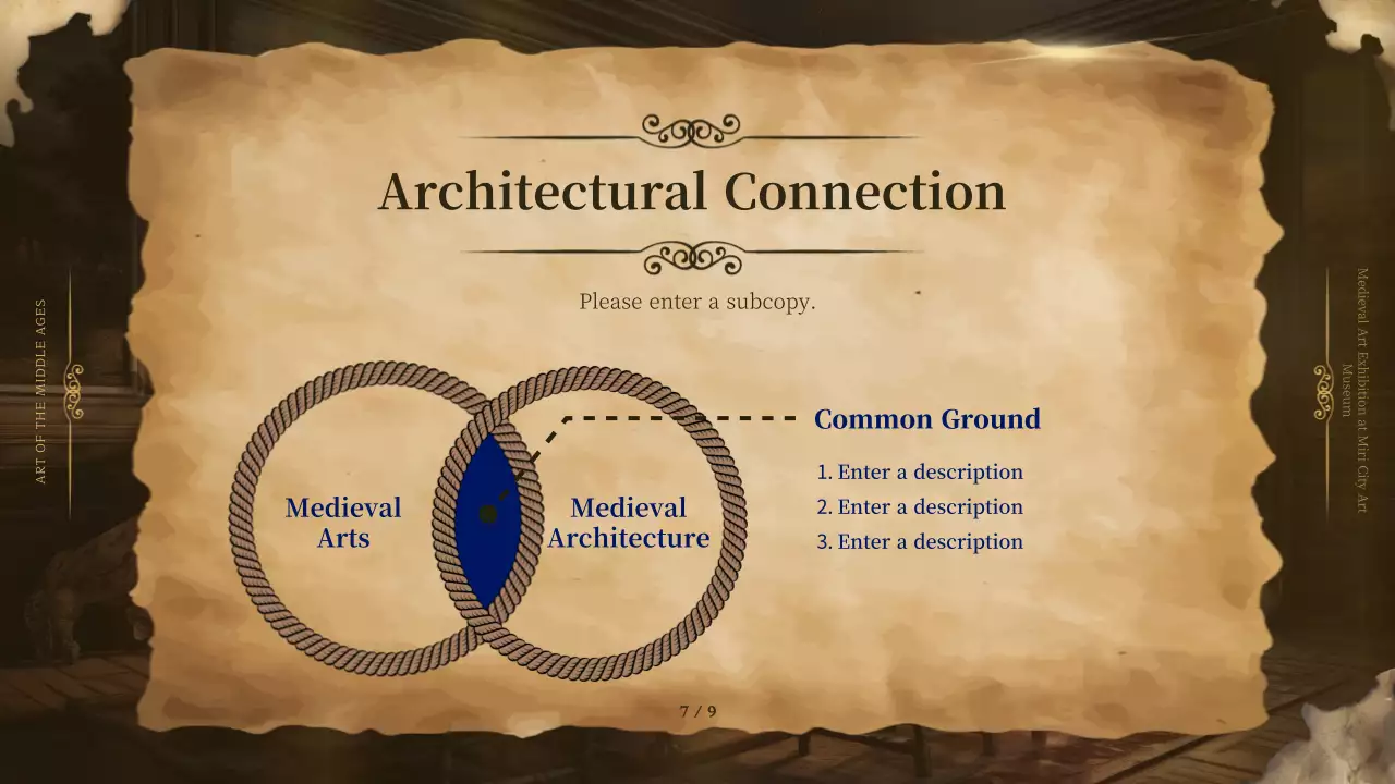 Brown Medieval Art Guide Presentation