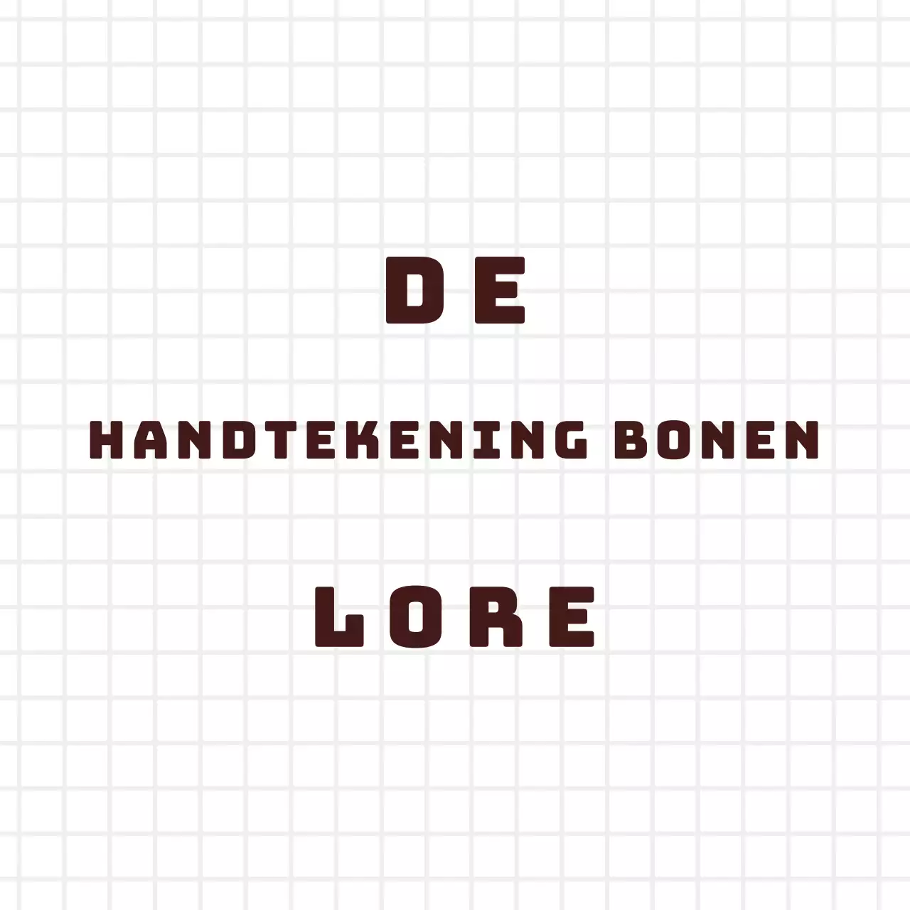 Wit Bruin Eenvoudig Geruit Café